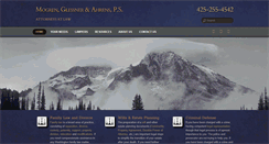 Desktop Screenshot of mgrlaw.com